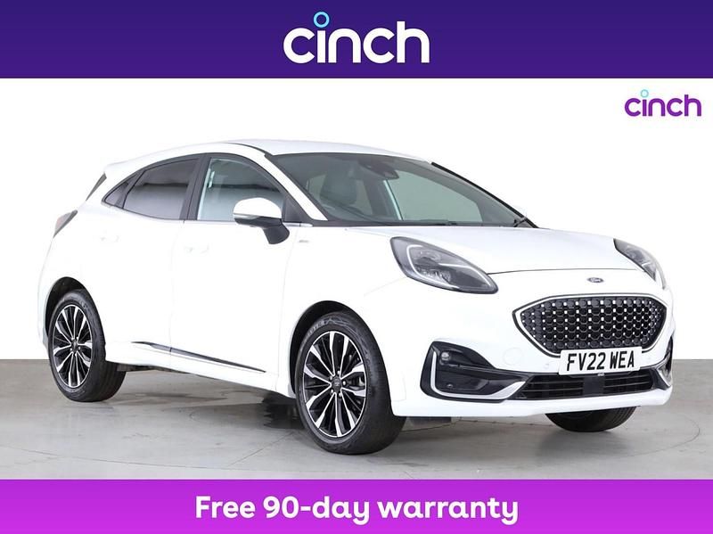 White Used 2022 Ford Puma ST-Line SUV | £15,699 (Fair price) - Image 1/3