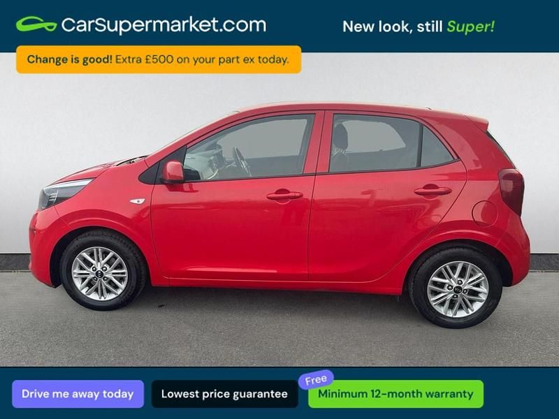 Used Kia Picanto 2021 Red Hatchback
