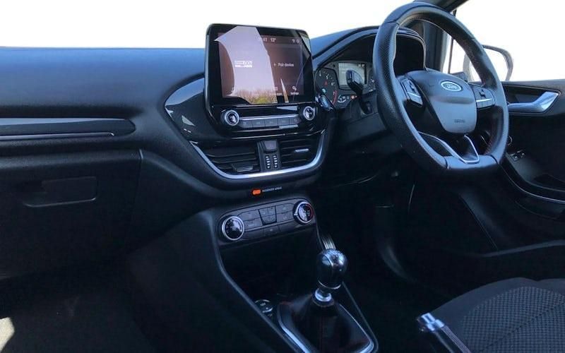 Used Ford Fiesta ST-Line 101 HP (74 kW) 2019 White Hatchback