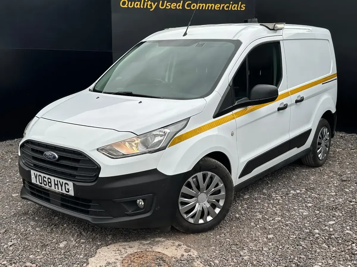Used Ford Transit 100 HP (73 kW) 2018 White Van