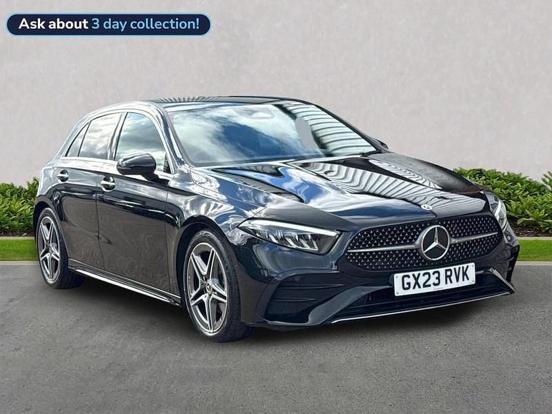 Black Used 2023 Mercedes A200 Executive Hatchback | £23,329 (A bit pricey) - Image 1/4