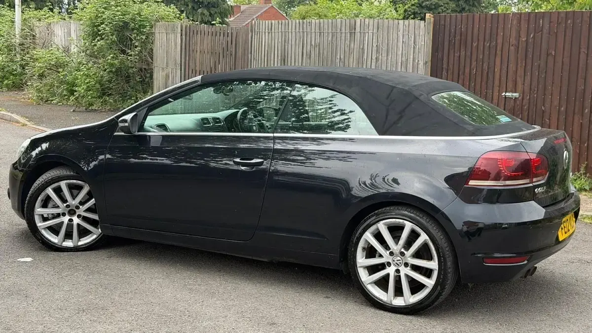 Used VW Golf Cabriolet GT 2012 Black Cabriolet
