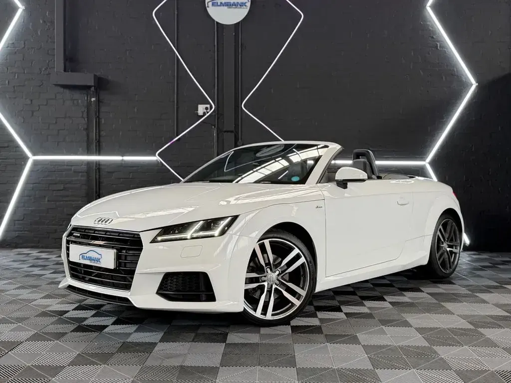 Used Audi TT Roadster S-Line 230 HP (169 kW) 2016 White Cabriolet