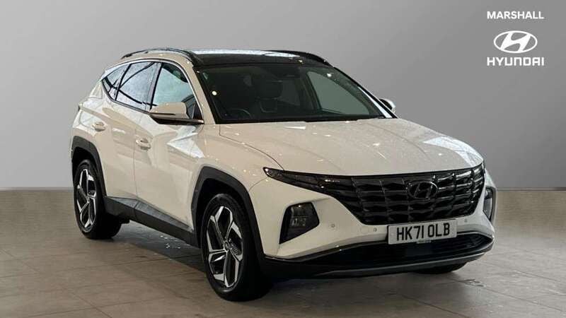 White Used 2021 Hyundai Tucson Ultimate SUV | £21,669 (Fair price) - Image 1/4