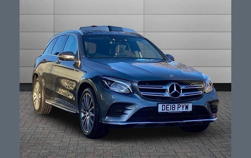 Grey Used 2018 Mercedes GLC350 AMG Line Premium SUV | £20,990 (Fair price) - Image 1/3