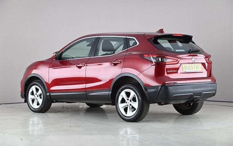 Used Nissan Qashqai Acenta Premium 116 HP (85 kW) 2019 Red SUV