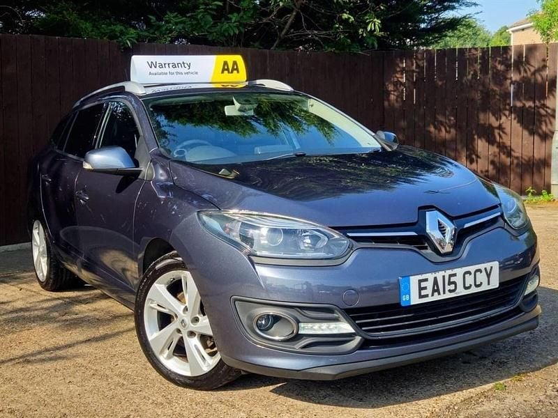 Grey Used 2015 Renault Mégane GrandTour Dynamique Estate | £3,695 (Good price) - Image 1/4