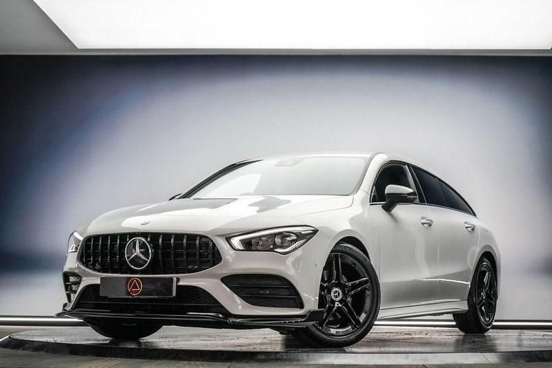 White Used 2023 Mercedes CLA180 AMG Line Premium Sedan | £21,950 (Good price) - Image 1/4