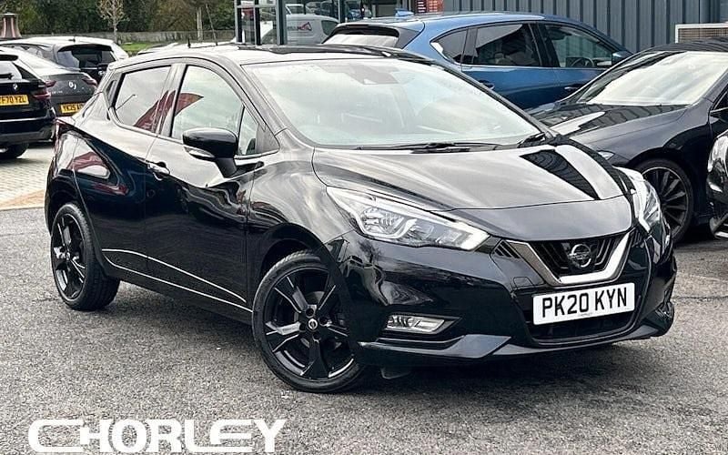 Used Nissan Micra N-TEC 101 HP (74 kW) 2020 Black Hatchback