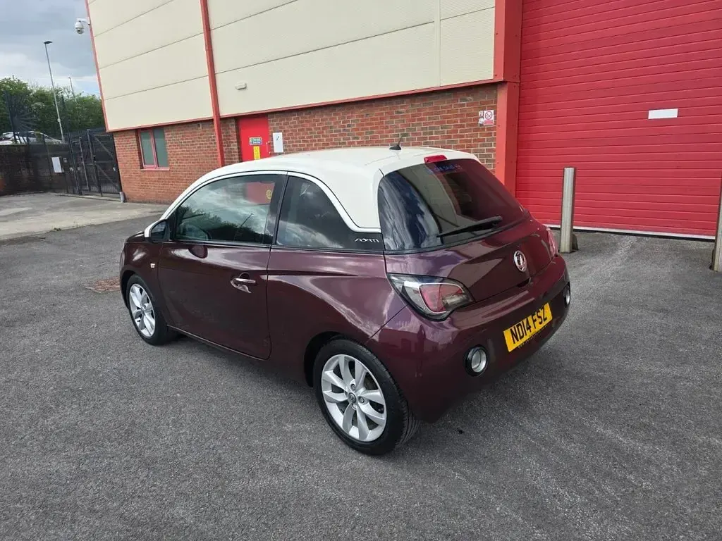 Used Vauxhall Adam Jam 87 HP (63 kW) 2014 Red Hatchback