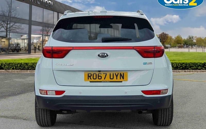 Used Kia Sportage 116 HP (85 kW) 2017 White SUV