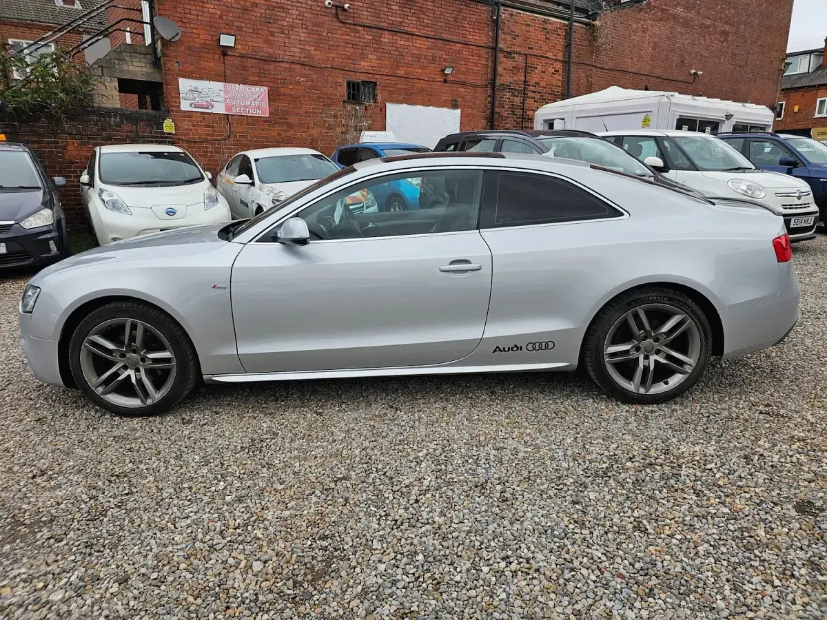 Used Audi A5 S-Line 2014 Silver Coupe