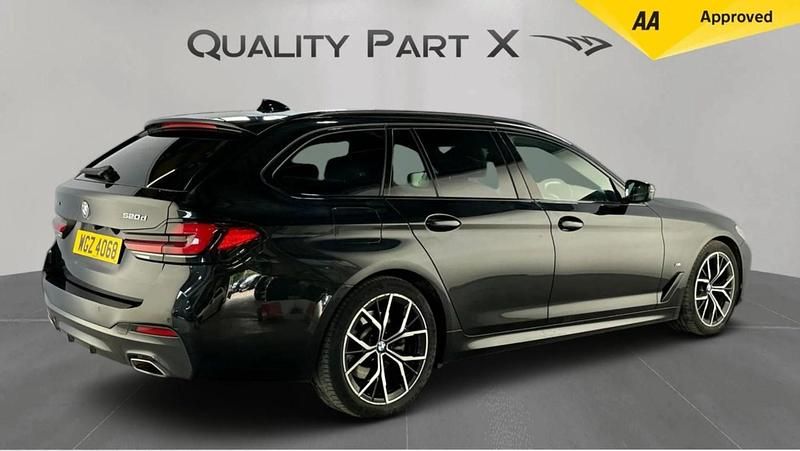 Used BMW 520 M Sport 2022 Black Estate