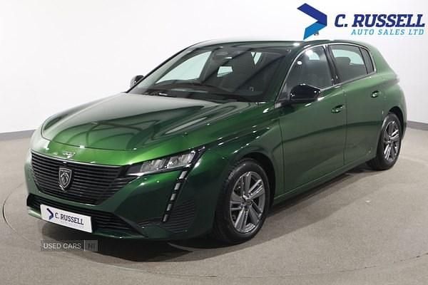 Green Used 2023 Peugeot 308 Active Premium Hatchback | £13,995 (Fair price) - Image 1/4