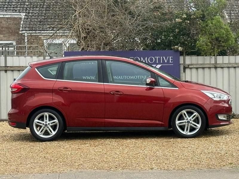 Used Ford C-MAX Titanium X 150 HP (110 kW) 2017 Red MPV