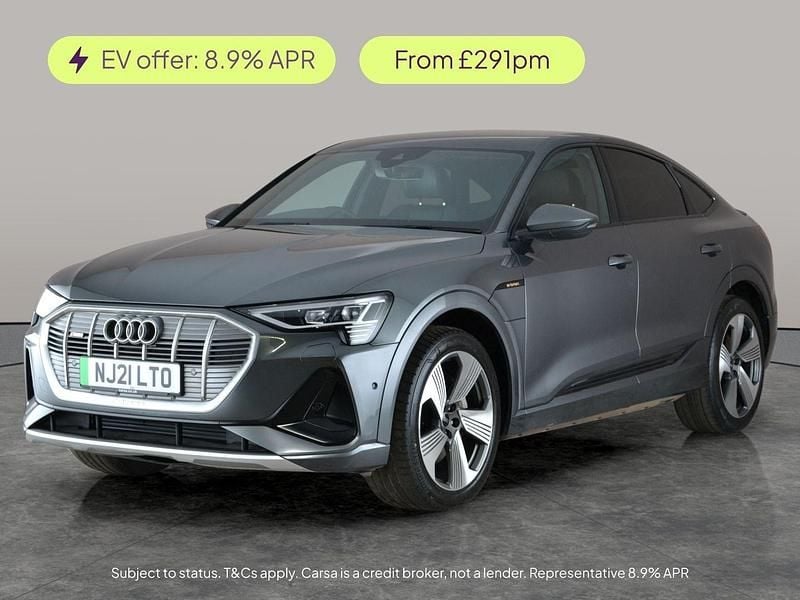 Used Audi e-tron S-Line 300 kW (408 HP) 2021 Grey SUV