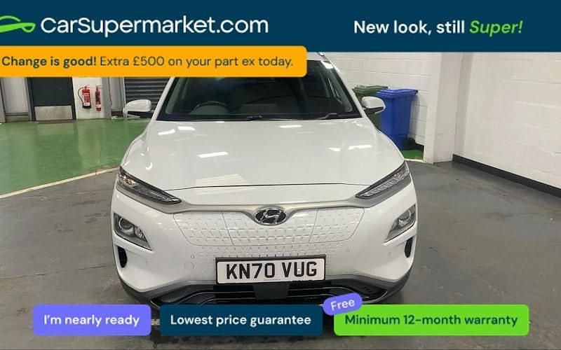 Used Hyundai Kona Premium 150 kW (204 HP) 2020 White SUV