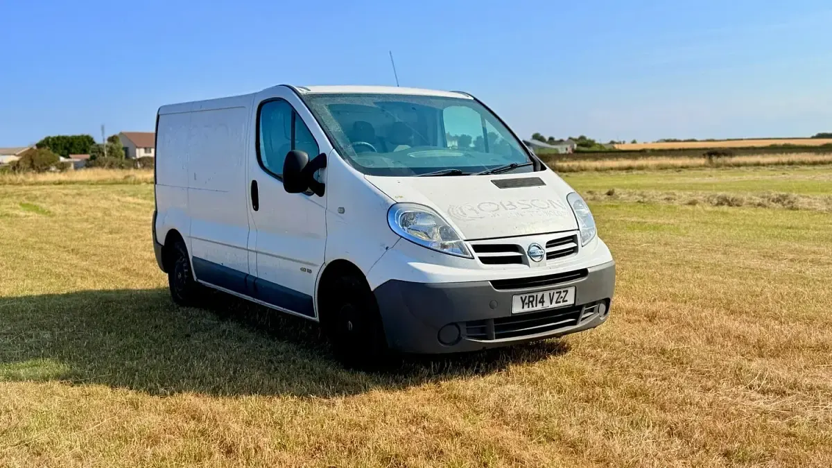Used Nissan Primastar SE 115 HP (84 kW) 2014 White MPV