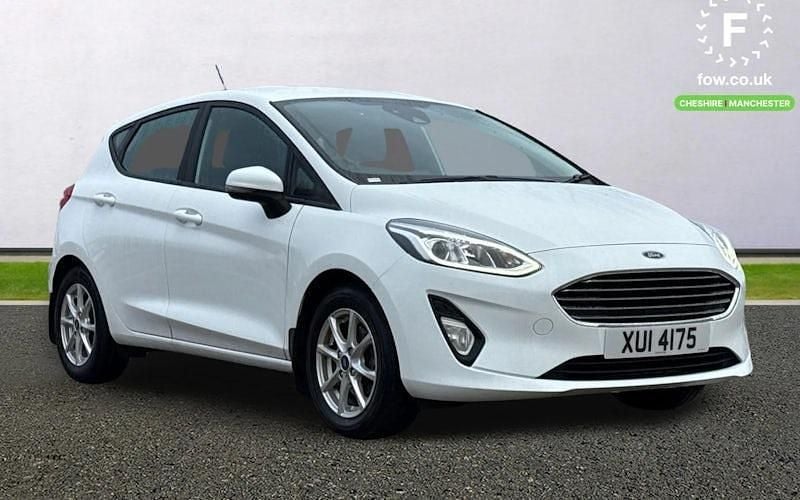 White Used 2019 Ford Fiesta Zetec Hatchback | £9,099 (Good price) - Image 1/4