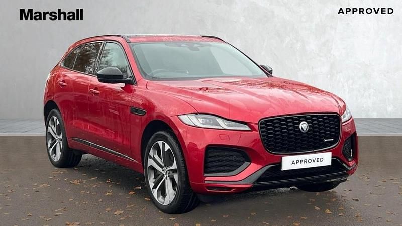 Used Jaguar F-Pace R-Dynamic 300 HP (220 kW) 2023 Red SUV
