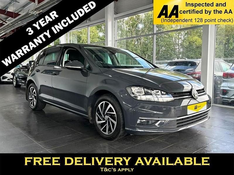 Grey Used 2019 VW Golf VII Match Hatchback | £14,595 (Fair price) - Image 1/2