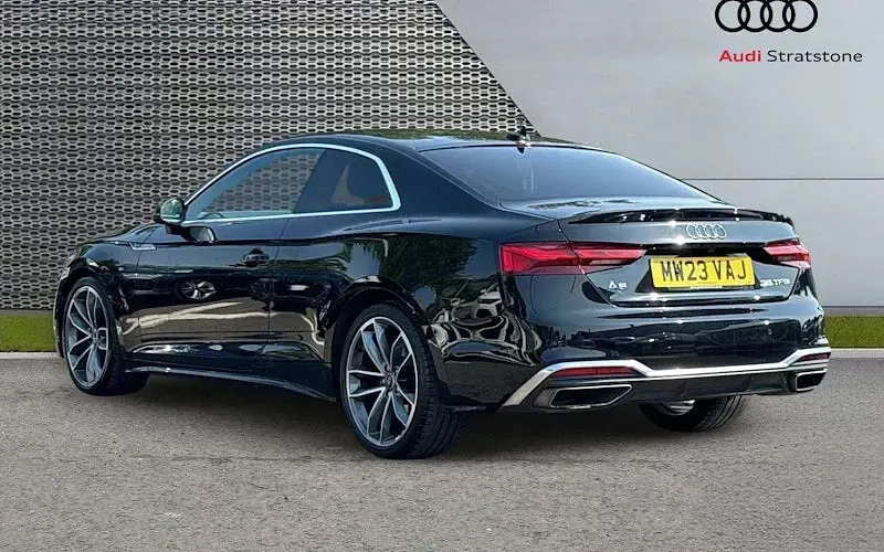 Used Audi A5 S-Line 150 HP (110 kW) 2023 Black Coupe