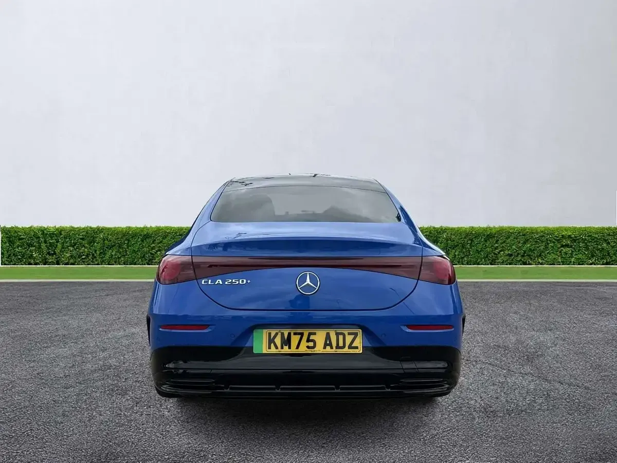 Used Mercedes CLA 250+ AMG line 200 kW (272 HP) 2025 Blue Sedan