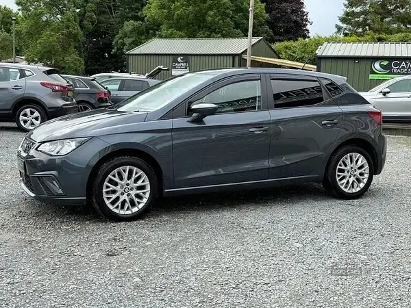 Used Seat Ibiza SE Technology 95 HP (69 kW) 2020 Grey Hatchback