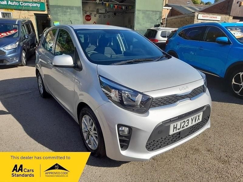 Silver Used 2023 Kia Picanto Hatchback | £12,475 (Good price) - Image 1/3