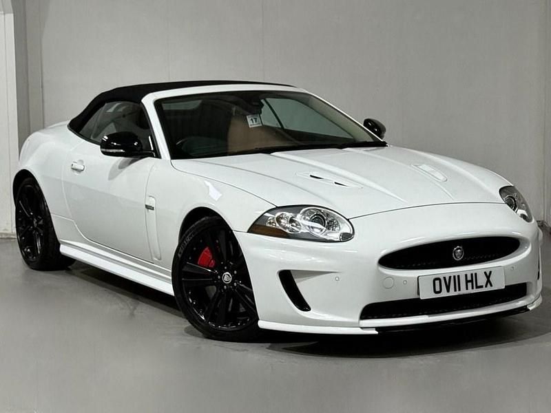 Used Jaguar XKR 510 HP (375 kW) 2011 White Cabriolet