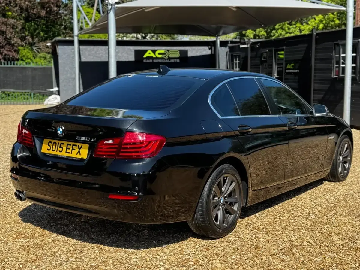 Used BMW 520 M Sport 2015 Black Sedan