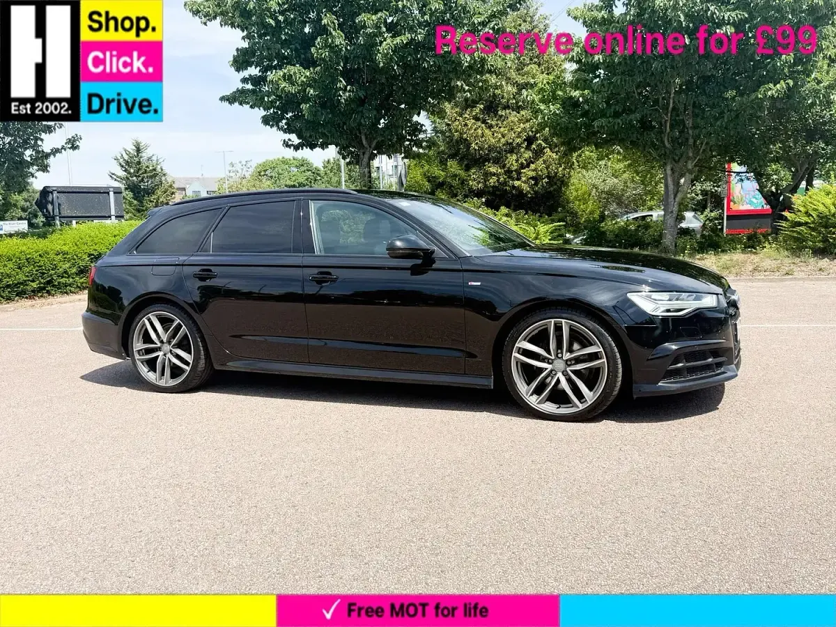 Used Audi A6 Black Edition 272 HP (200 kW) 2017 Black Estate