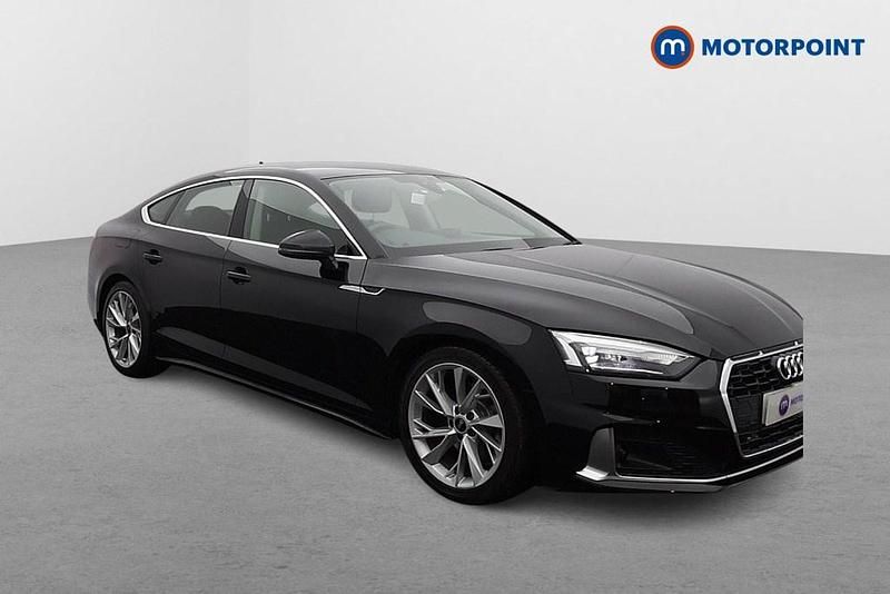 Black Used 2021 Audi A5 Sport Hatchback | £23,399 (Good price) - Image 1/4