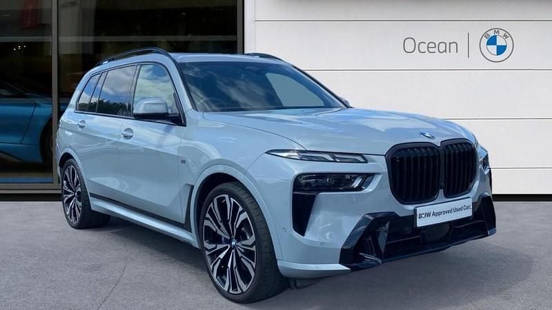 Grey Used 2023 BMW X7 M Sport SUV | £68,950 (Fair price) - Image 1/4
