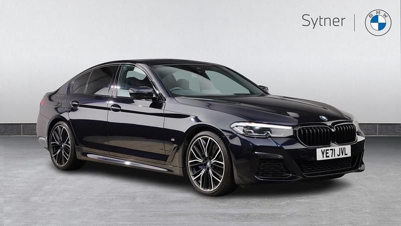 Black Used 2021 BMW 520 M Sport | £29,000 - Image 1/4