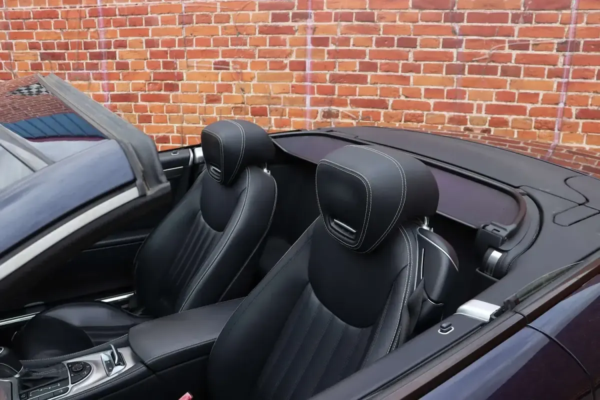 Used Mercedes SL350 2008 Blue Cabriolet