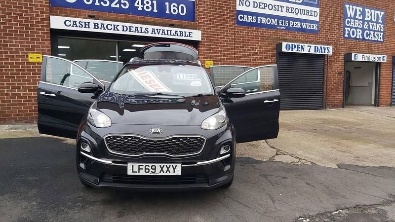 Used Kia Sportage 134 HP (98 kW) 2019 Black SUV