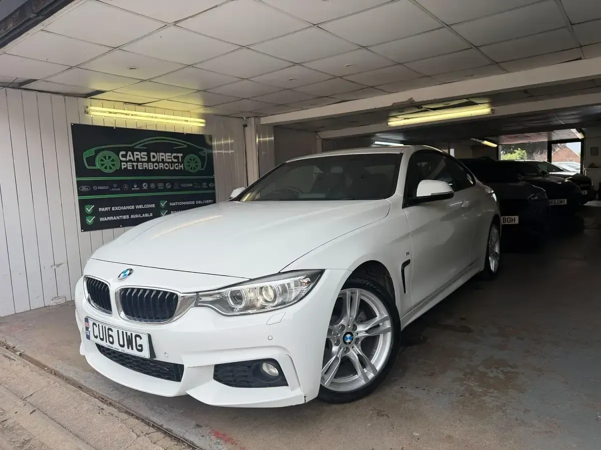 Used BMW 420 M Sport 190 HP (139 kW) 2016 White Coupe