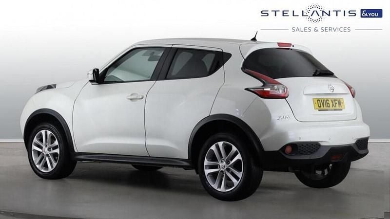 Used Nissan Juke Acenta 113 HP (83 kW) 2016 White SUV