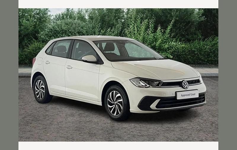White Used 2023 VW Polo Life Hatchback | £14,990 (Good price) - Image 1/3