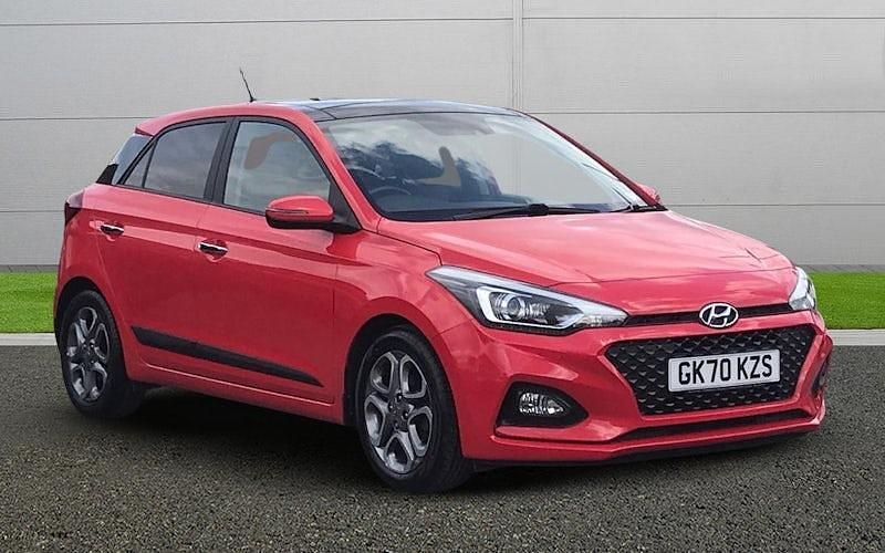 Red Used 2020 Hyundai i20 Premium SE Hatchback | £12,495 (Fair price) - Image 1/4