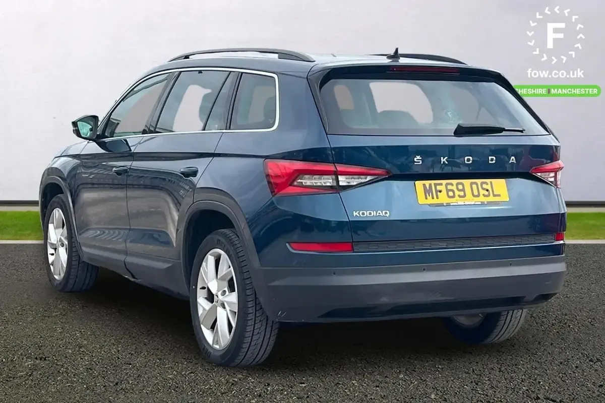 Used Skoda Kodiaq SE L 150 HP (110 kW) 2019 Blue SUV