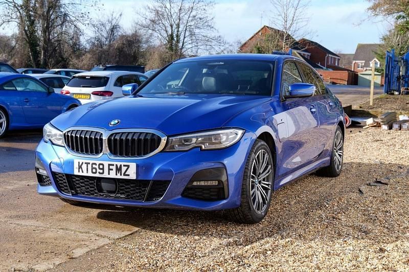 Used BMW 330e M Sport 2020 Blue Sedan