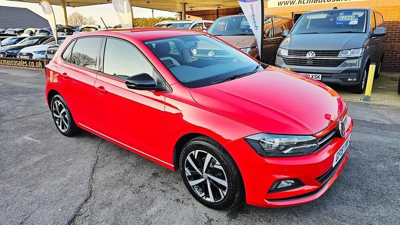 Used VW Polo Beats 95 HP (69 kW) 2019 Red Hatchback