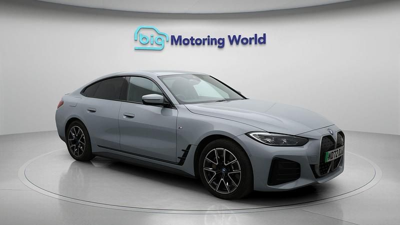 Grey Used 2022 BMW i4 M Sport Sedan | £26,800 (Fair price) - Image 1/4