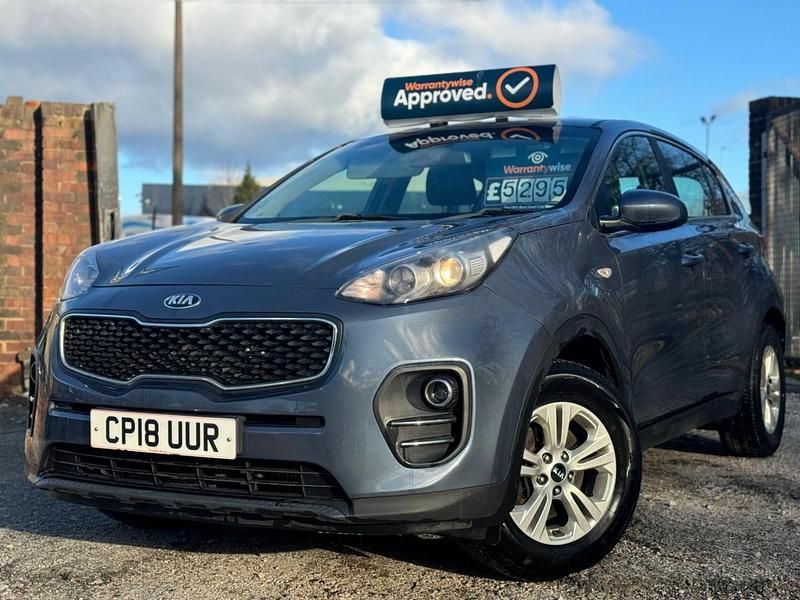 Used Kia Sportage 114 HP (83 kW) 2018 Blue SUV