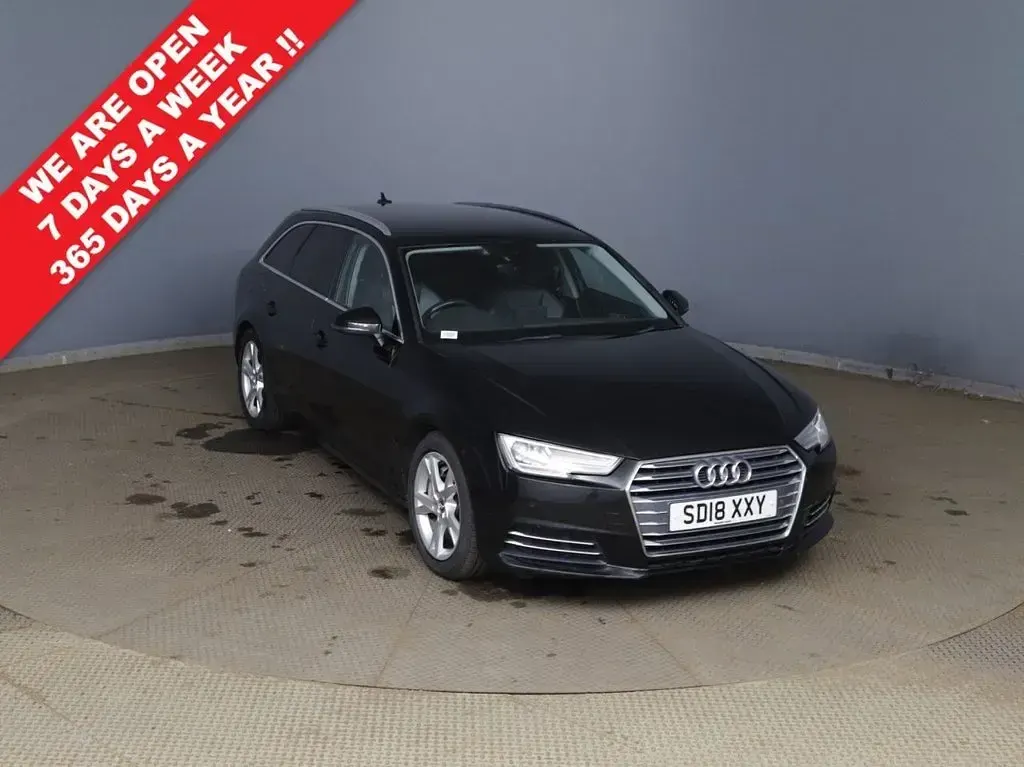 Used Audi A4 Sport 190 HP (139 kW) 2018 Black Estate