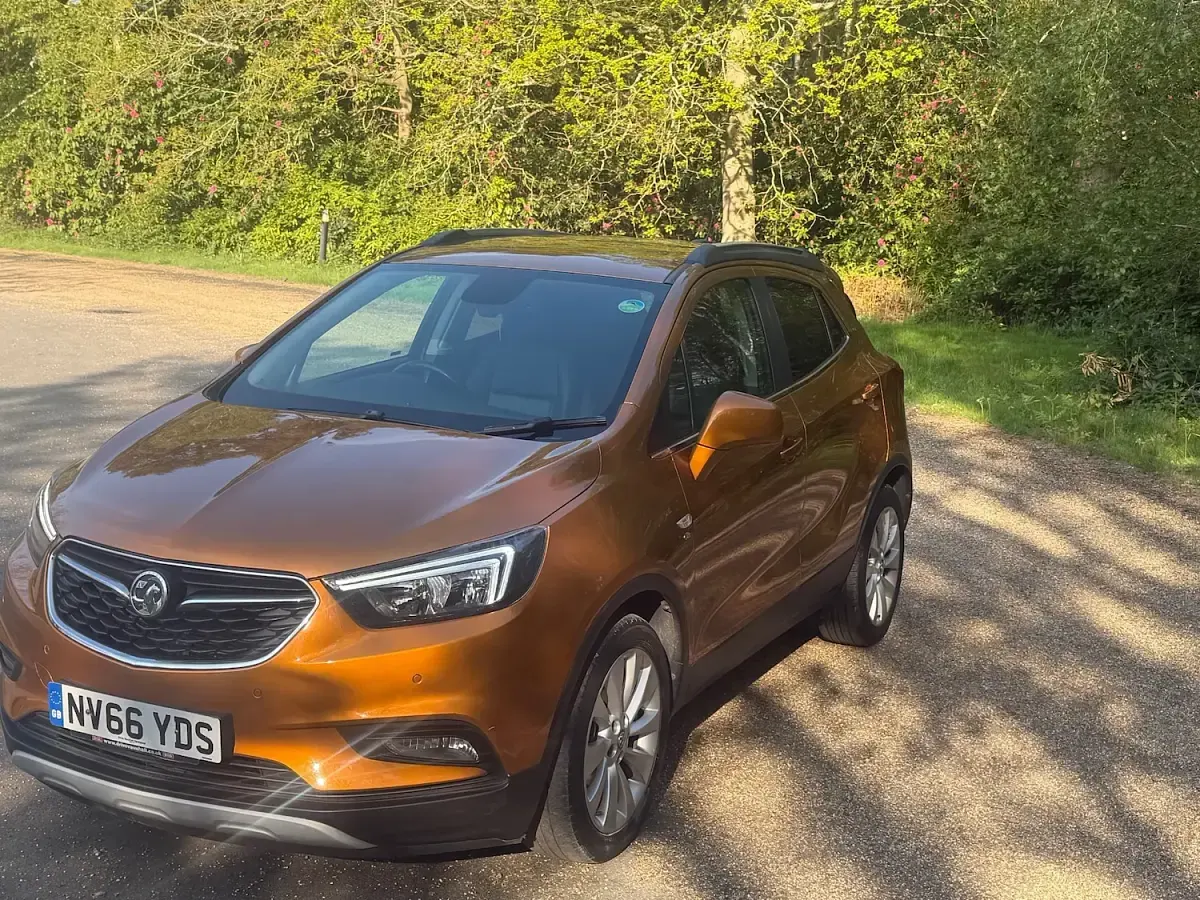 Used Vauxhall Mokka X Elite 2017 Orange SUV