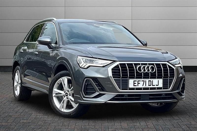 Grey Used 2022 Audi Q3 S-Line SUV | £23,595 (Good price) - Image 1/4