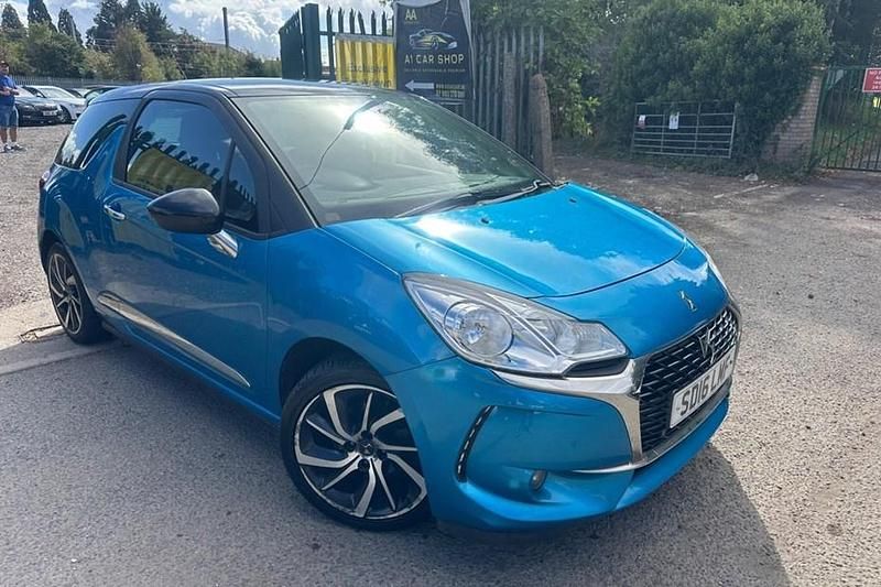 Blue Used 2016 DS Automobiles DS3 Elegance Hatchback | £3,995 (Good price) - Image 1/1